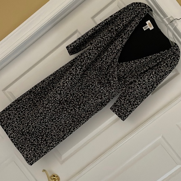 Talbots Dresses & Skirts - Talbots bamboo 3/4 sleeve matte jersey dress, size 12